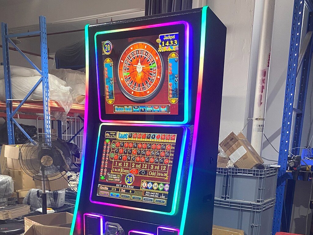 Slot machine cabinets